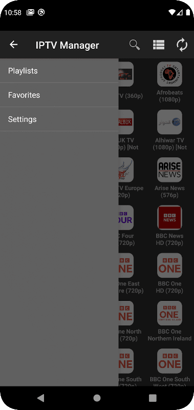 IPTV Manager(Player) screenshot 4
