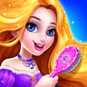 Long Hair Princess Salon Games icon