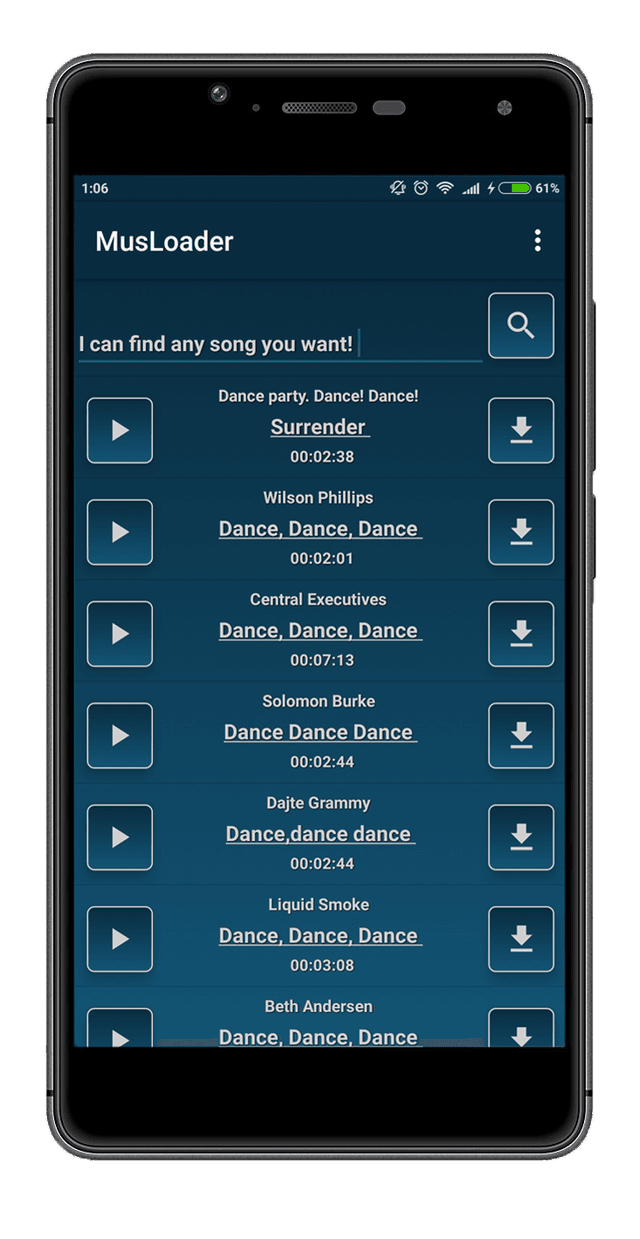 Music downloader screenshot 3