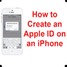 How To Create an APPLE ID icon