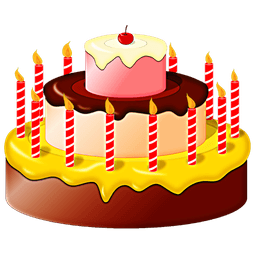 Birthday cake simulator icon