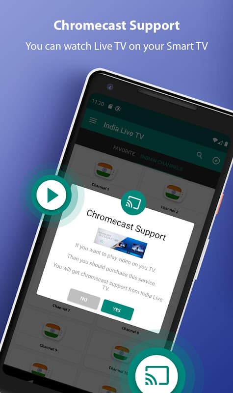 India - Live IPTV Channels screenshot 4