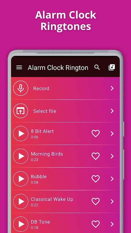 Wecker-Klingeltöne screenshot 1