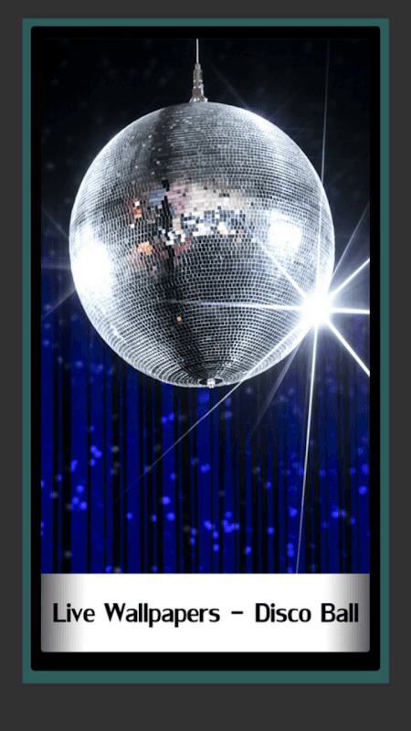 Live Wallpapers - Disco Ball screenshot 1