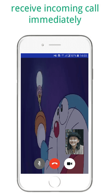 Funny Cartoon Calling - Fake Video Call screenshot 1