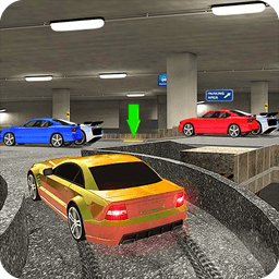Modern Car Parking Street Car icon