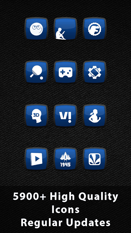 Royale Anna Blue Icons screenshot 2