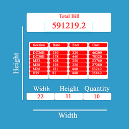 Aluminium Rate Calculator icon