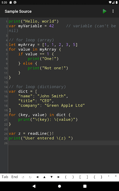 Sedona - Compiler for Swift screenshot 5