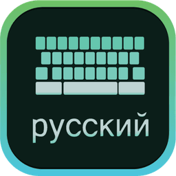 Russian Keyboard with English letters icon
