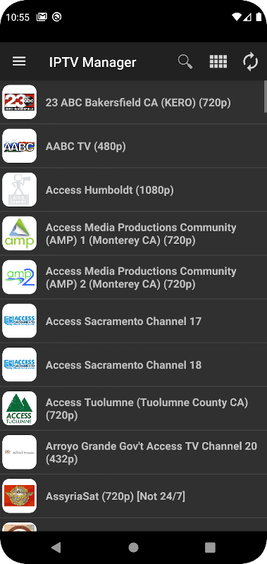 IPTV Manager(Player) screenshot 2