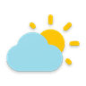 Значок Simple weather & clock widget