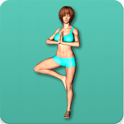Yoga for weight loss - lose weight program at home icon