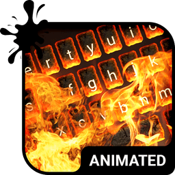 Burning Animated Keyboard icon