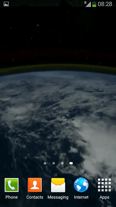 Earth View From Space LWP screenshot 6