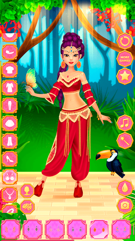 Arabian Princess Dress Up Game screenshot 6