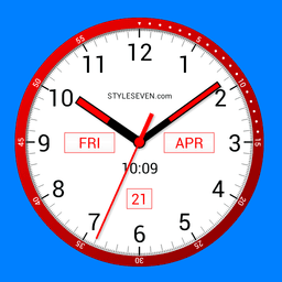 Color Analog Clock-7 icon