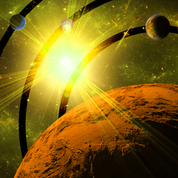 Space & Gravity Simulator 3D: Galaxy Orbits Free icon