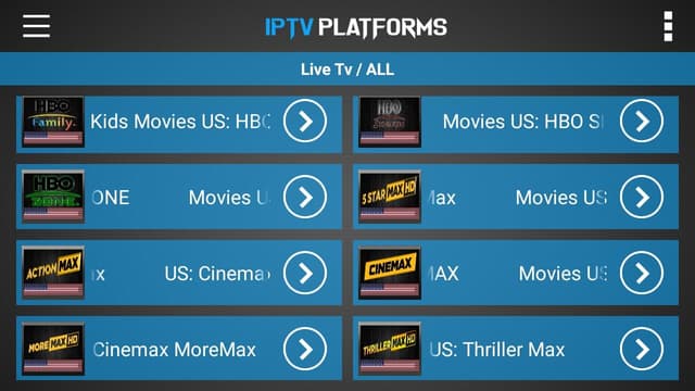 IPTV Platforms screenshot 2