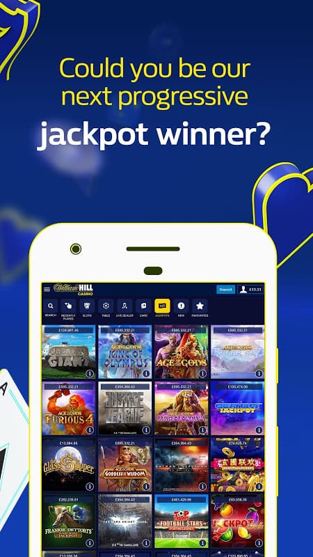 William Hill Casino: Online Roulette & Slots screenshot 3