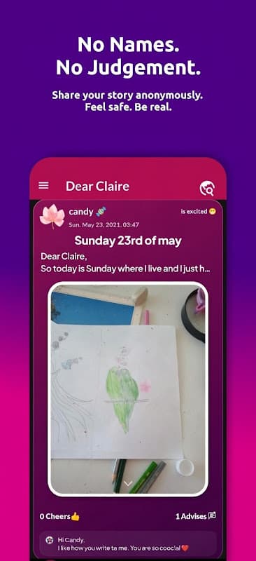 Dear Claire -Secret Confession screenshot 5