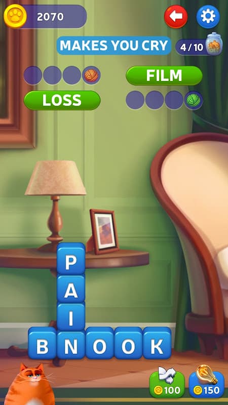 Kitty Scramble: Word Game screenshot 5