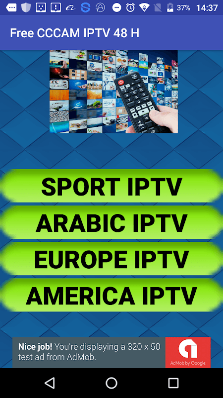 Best IPTV list and CCCAM line 48h screenshot 4