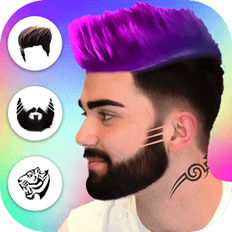 Men HairStyle, Suits, Mustache icon