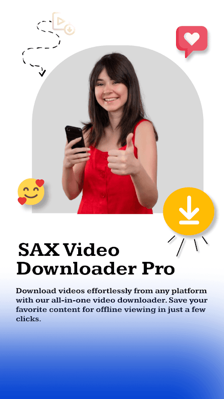 SAX Video Downloader Pro screenshot 1