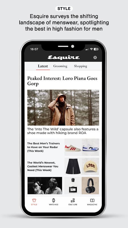 Esquire UK screenshot 2
