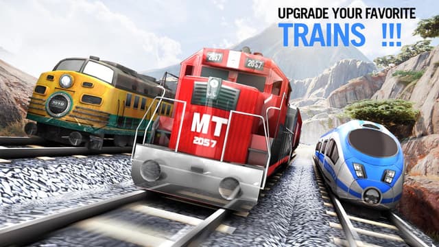 Train Racing 3D 2024 screenshot 1