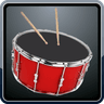 Easy Real Drums-Real Rock and jazz Drum music game icon