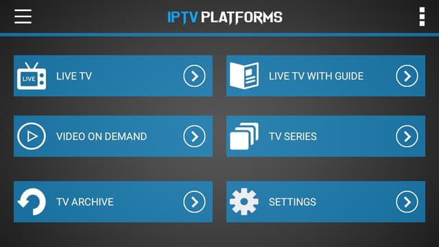 IPTV Platforms screenshot 1