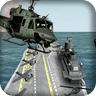Symbol von Frontline airforce shooting gunner helicopter 3d