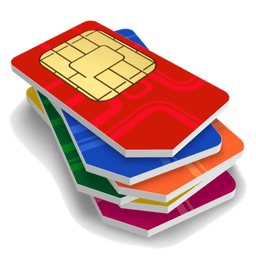 SIM Card and contacts copying icon