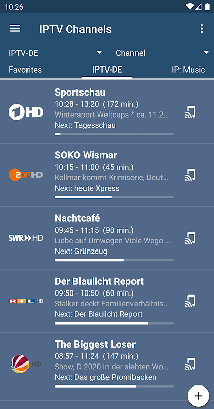 dream Player IPTV screenshot 1