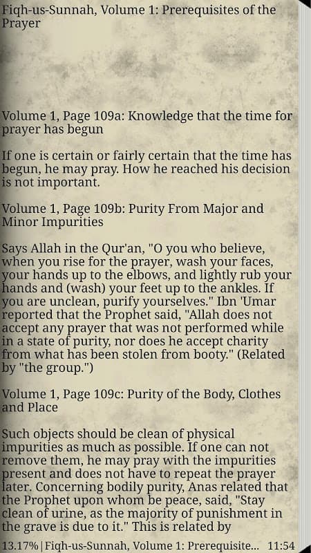 Fiqh Us-Sunnah By Sayyid Sabiq screenshot 4