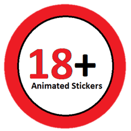 18+ Animated Stickers for What icon