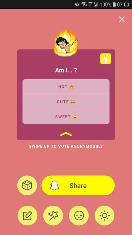 LMK: Anonymous Polls for Snapchat screenshot 4