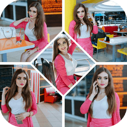 Photo Collage Maker Editor PicGrid Snappy Stickers icon