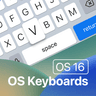 Keyboard iOS 16 - Emojis icon