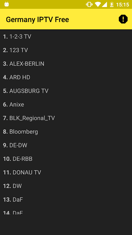 Germany IPTV Free screenshot 1