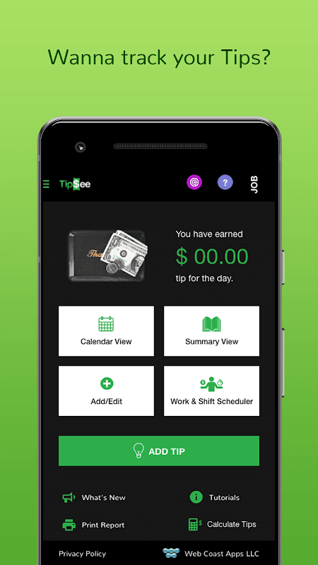TipSee: Tip & Income Tracker screenshot 2