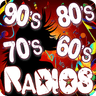 Oldies 60s 70s 80s 90s Radios. Retro Radios Free icon