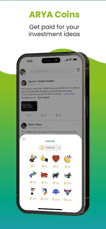 ARYA: Investor Community screenshot 5