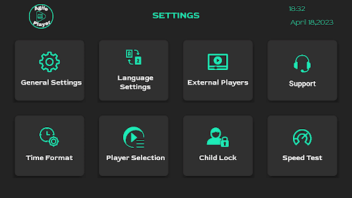 IPTV AGILE PLAYER m3u screenshot 5