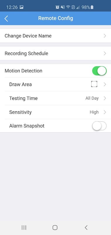 Alibi Vigilant Mobile screenshot 5