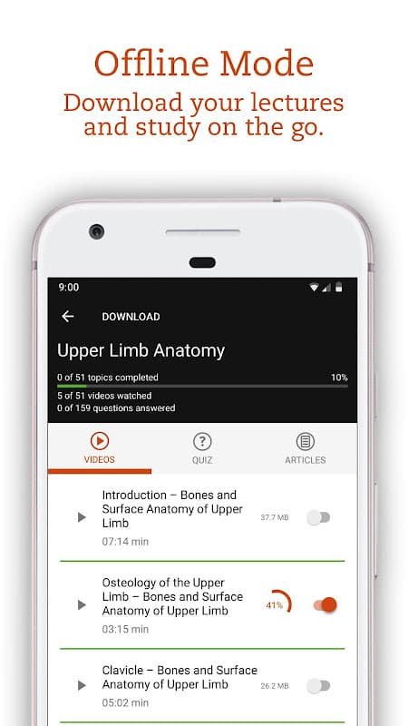 UTRGV SOM Lecturio screenshot 6