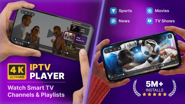 IPTV Player Smart TV Streaming screenshot 1