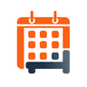 mobile-calendar hotel manager icon